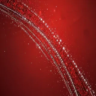 sparkly red background