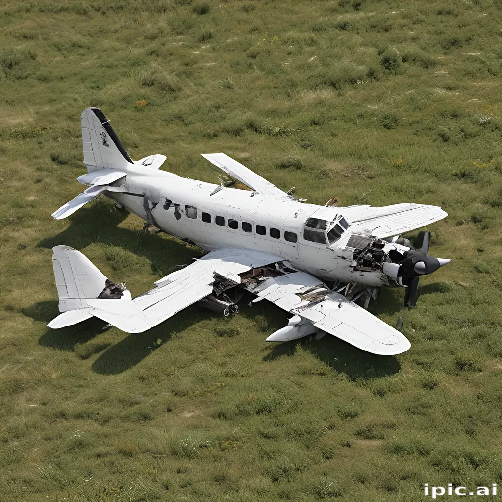 crashed plane png