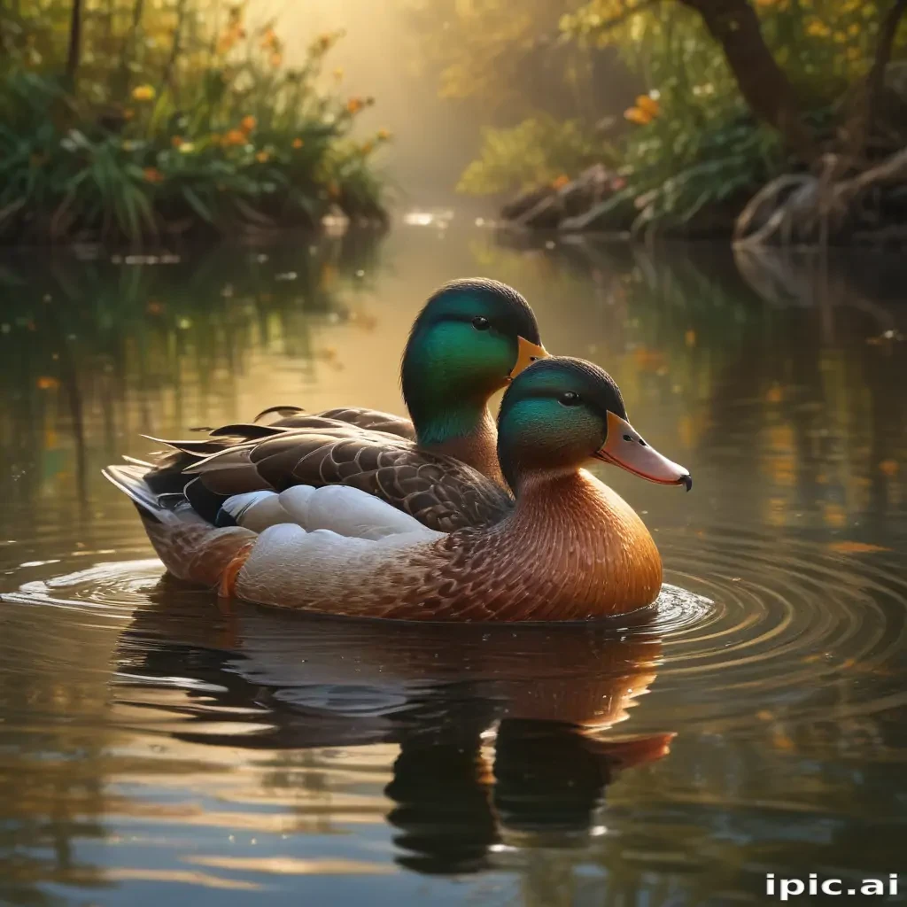 background duck
