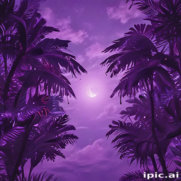 aesthetic purple pictures