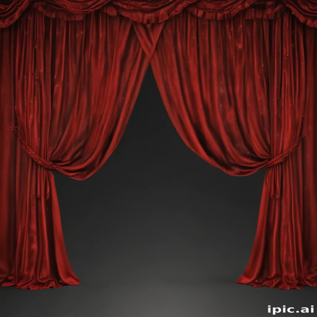 red curtain png
