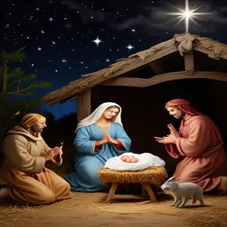 free nativity scene background images