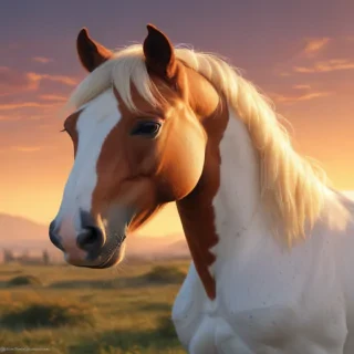 horses cartoon