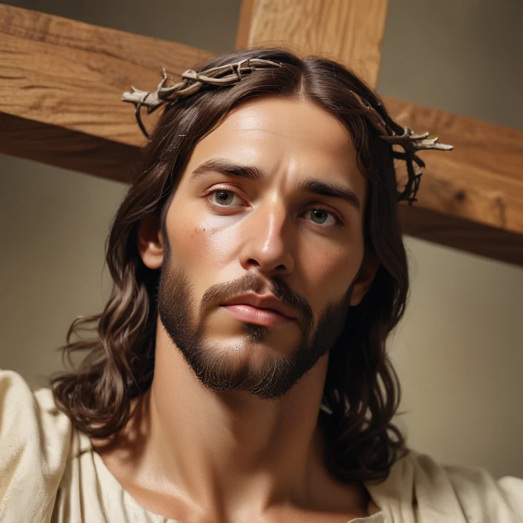 a picture of jesus on the cross
