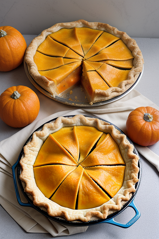 bright orange squash used to make pie