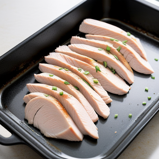 how long to cook thin sliced chicken breast in oven