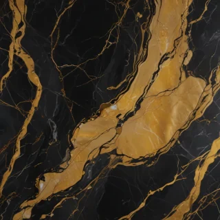 black and gold marble