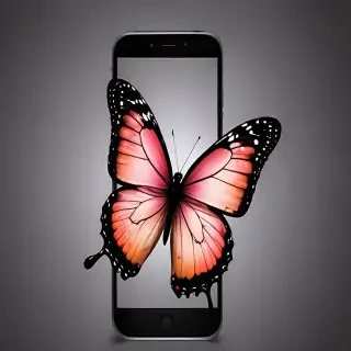 wallpaper iphone butterfly