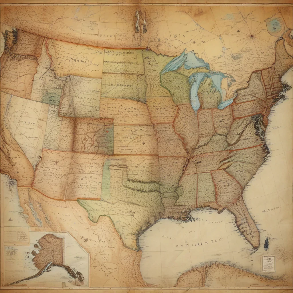 map of usa