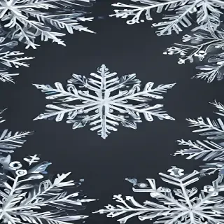 snowflake transparent background