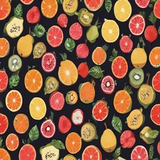 aesthetic fruit background