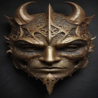 mask drawing