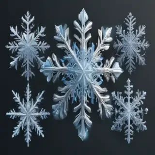 snowflake clipart with transparent background