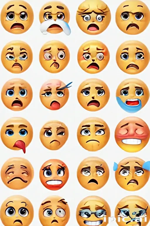 sad face emoji png