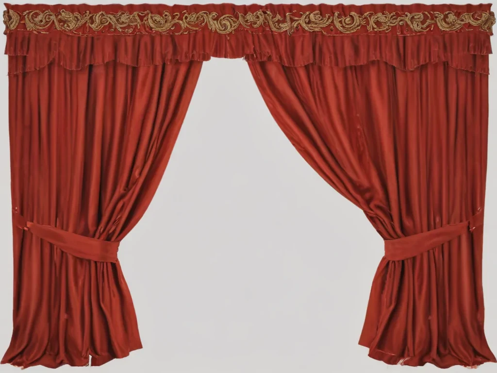 red curtain png