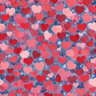 background hearts