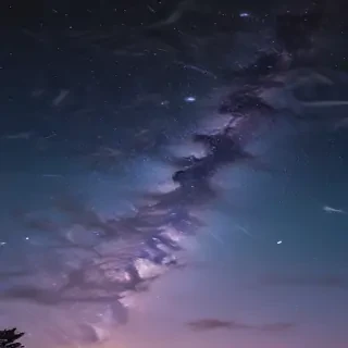 starry background aesthetic