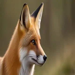 background fox