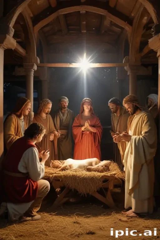 manger scene images free