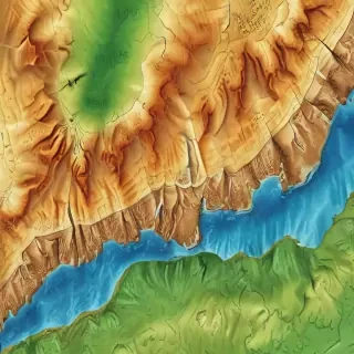 topography png