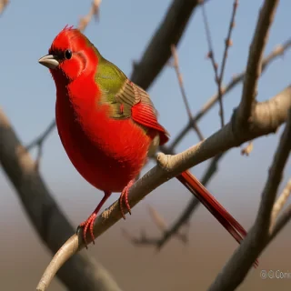 red robin bird