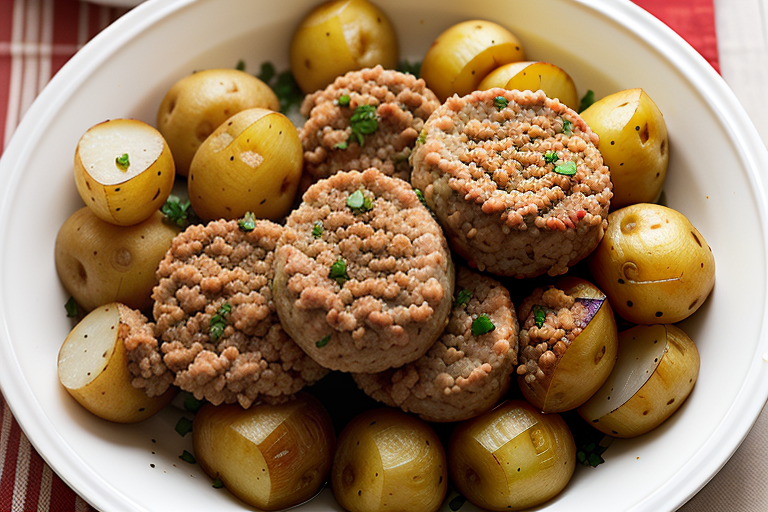 ground pork and potato recipes