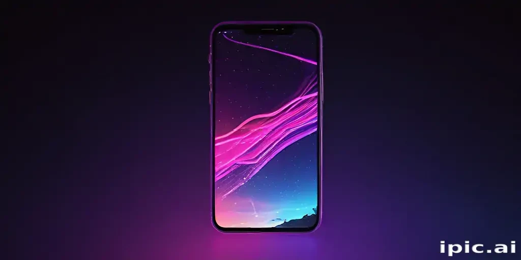 4k neon phone wallpaper