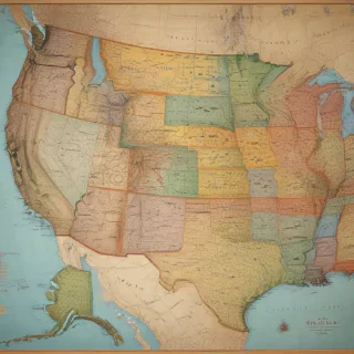 map of usa