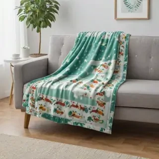 blanket mockup