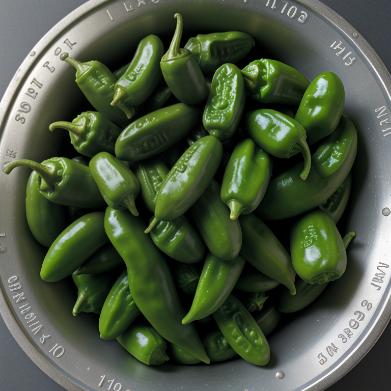 how many jalapenos in a pound