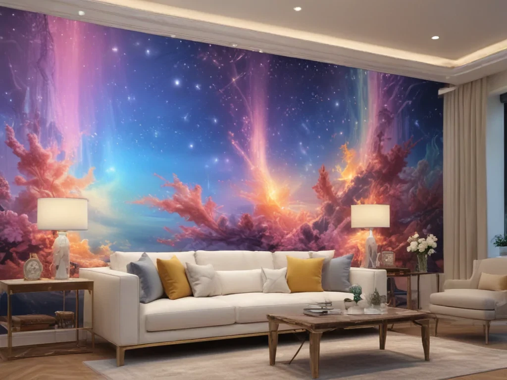 holographic wallpaper