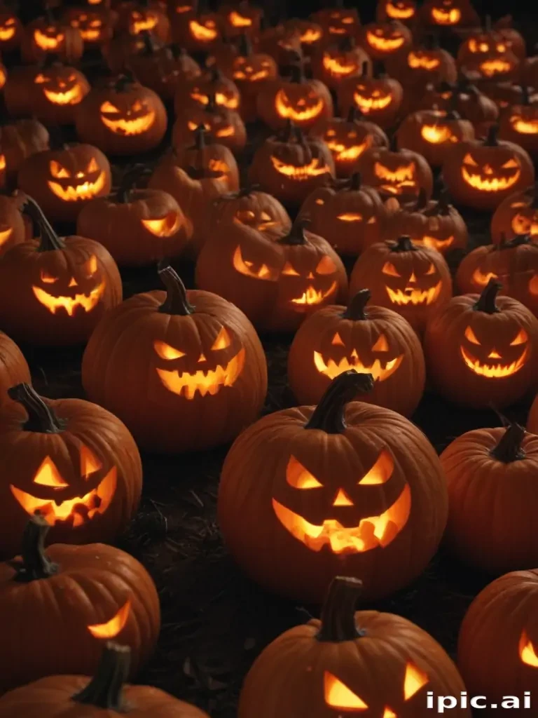halloween pumpkin background