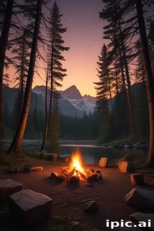 camping background