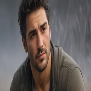 man in sad