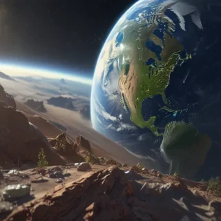 animated pic of earth