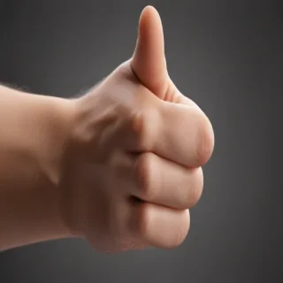 pointing finger png