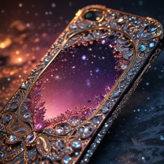 sparkly iphone background