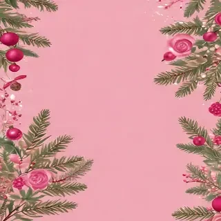 christmas background pink