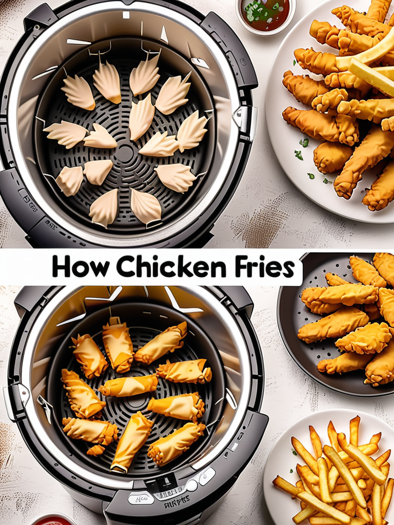 how long to cook chicken fries in air fryer