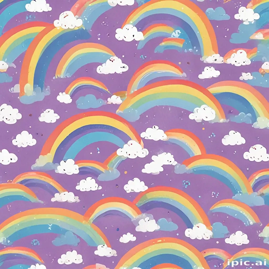 cute rainbow wallpaper