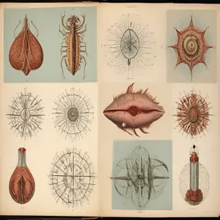 vintage scientific illustrations