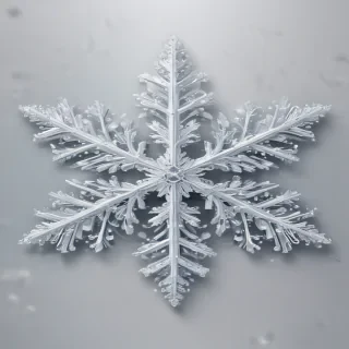 snowflake clipart free