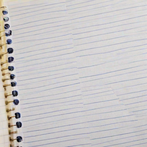 notebook paper image