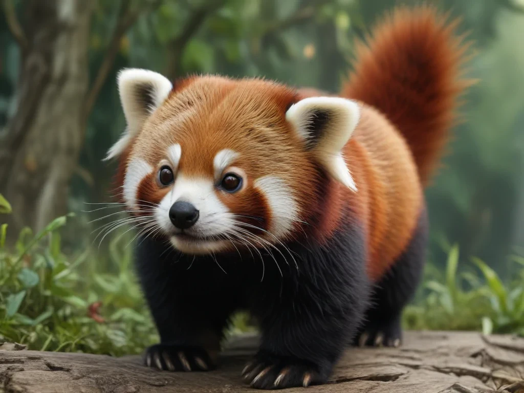 red panda png