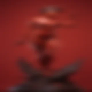 aesthetic red bg