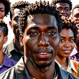 black people png