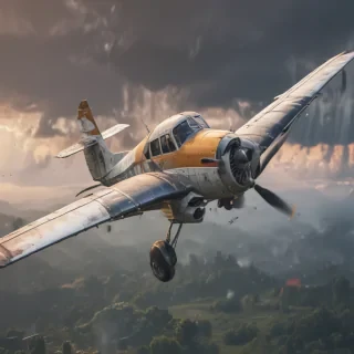 crashed plane png