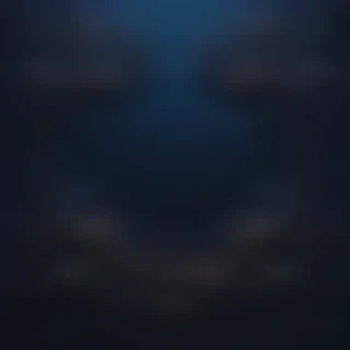 dark blue background aesthetic
