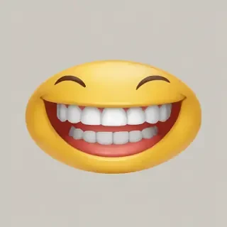 transparent smile emoji