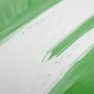 white and green background